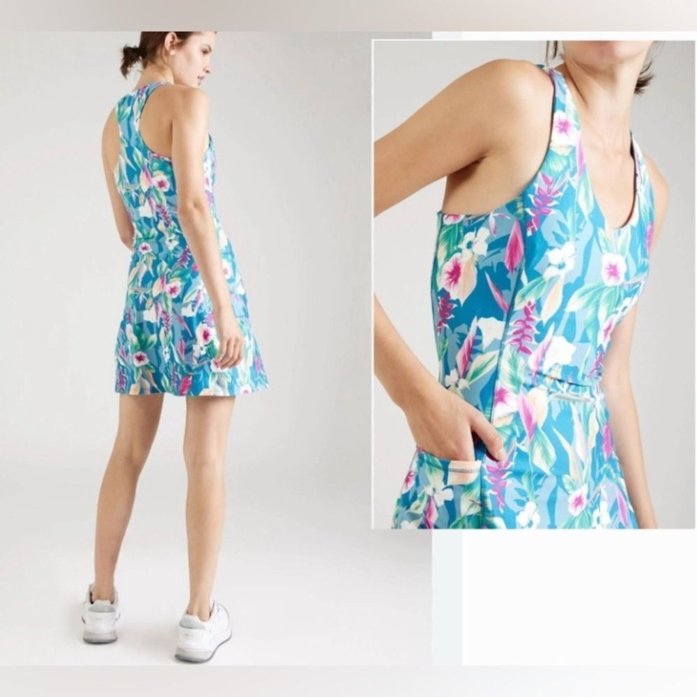 Marika Festival Fuscia Tropical Nights Evelyn Active Dress Size 2X